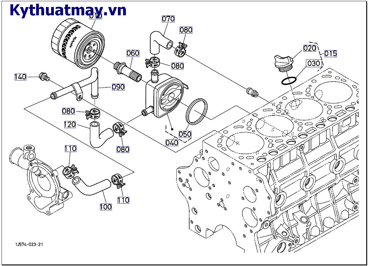 Bình giải nhiệt nhớt